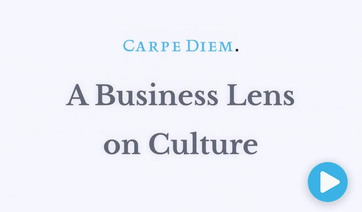A Business Lens on Culture