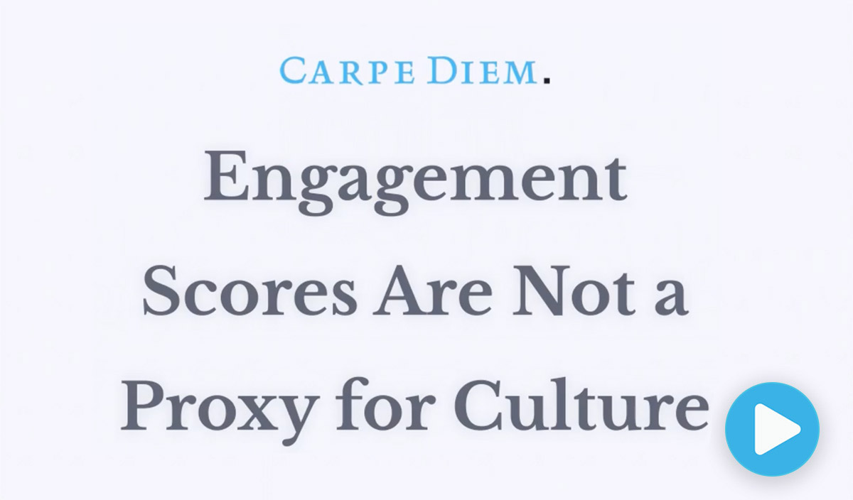 Engagement Scores Are Not a Proxy for Culture