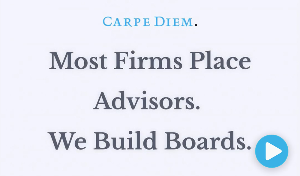 Most Firms Place Advisors. We Build Boards - Video Thumbnail